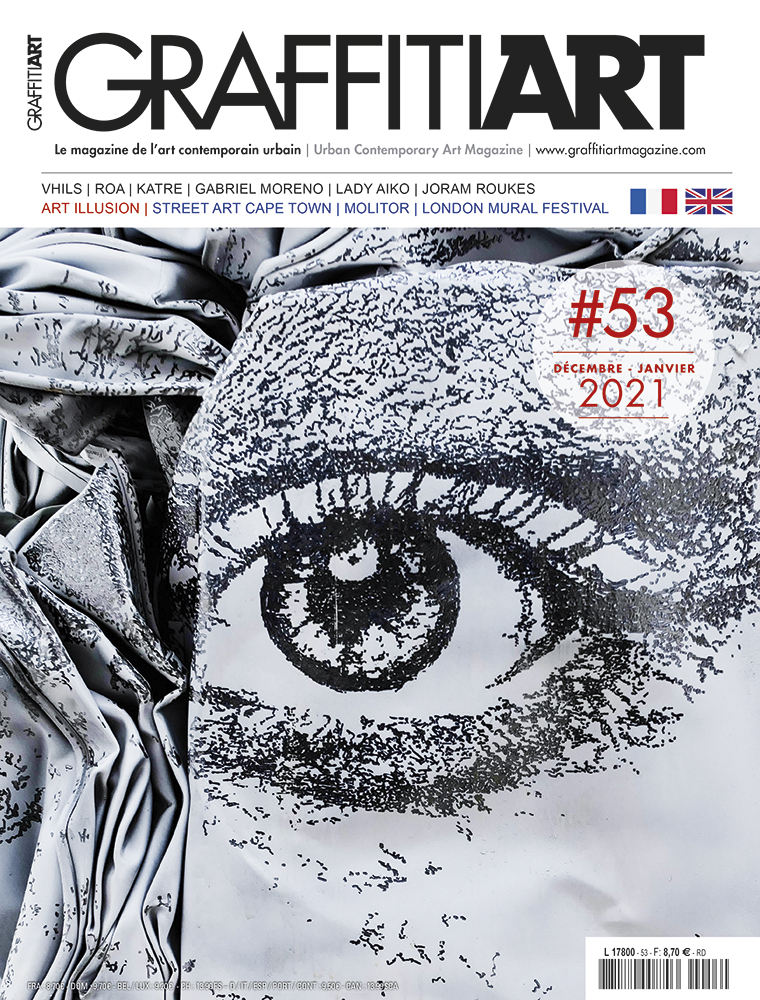 Graffiti Art Magazine 53 - Couverture - Vhils