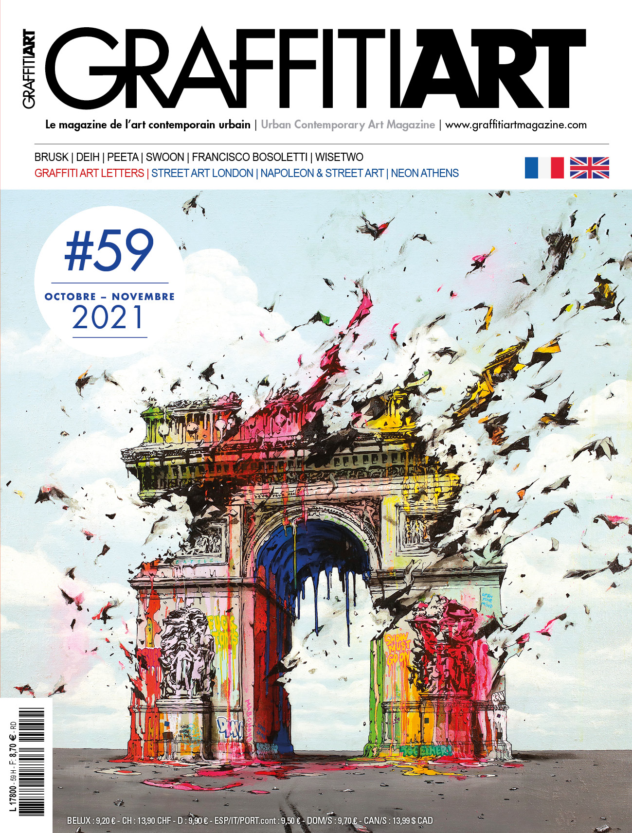 GraffitiART 59 - Cover GraffitiART 58 - Cover