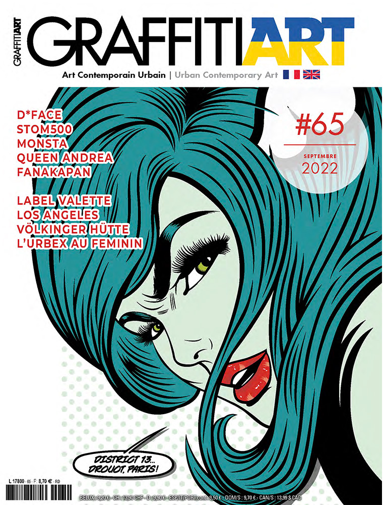 COUV_GAM#65_760X1000 GraffitiART #64 - Couverture