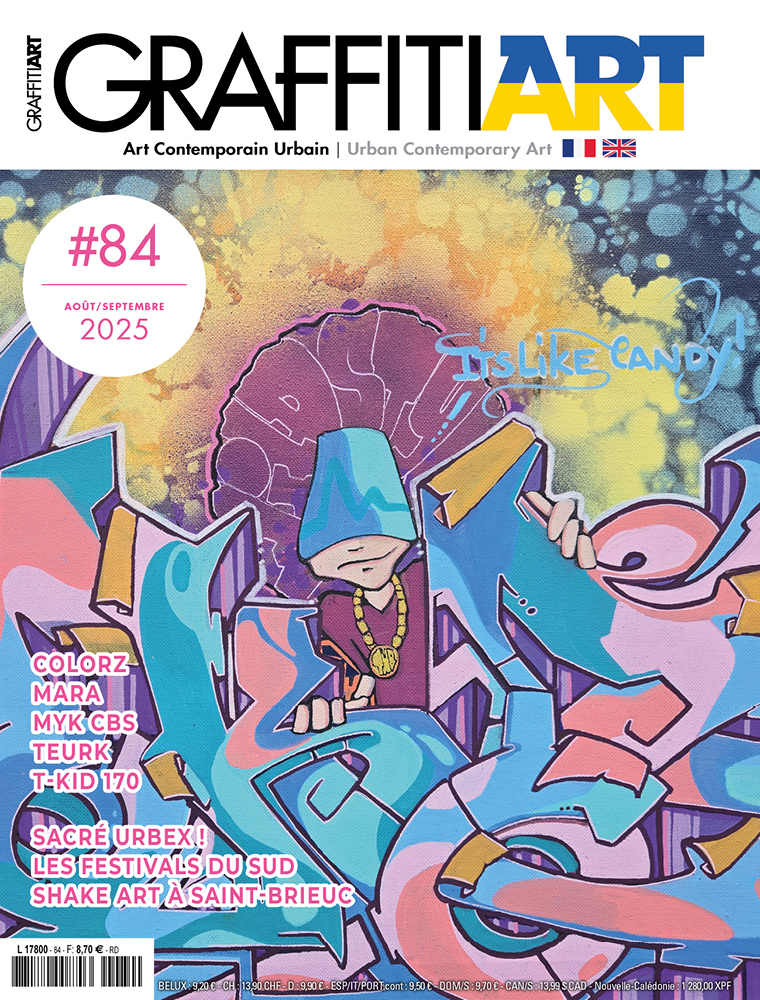 Couverture GraffitiART 84 - TKID Couverture GraffitiART 84 - TKID